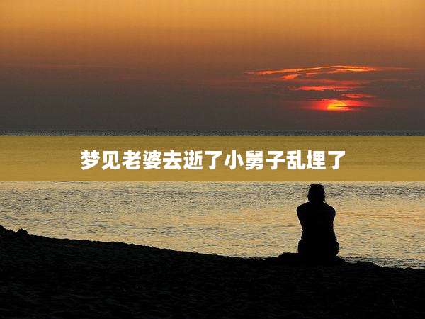 梦见老婆去逝了小舅子乱埋了