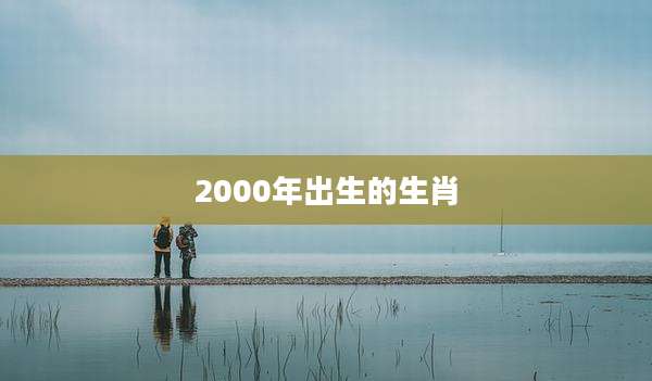 2000年出生的生肖