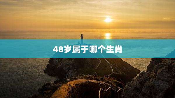 48岁属于哪个生肖