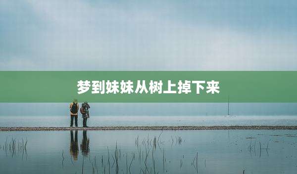 梦到妹妹从树上掉下来
