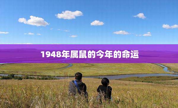 1948年属鼠的今年的命运