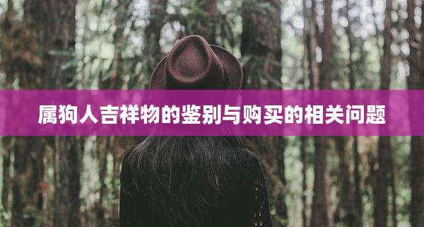 属狗人吉祥物的鉴别与购买的相关问题