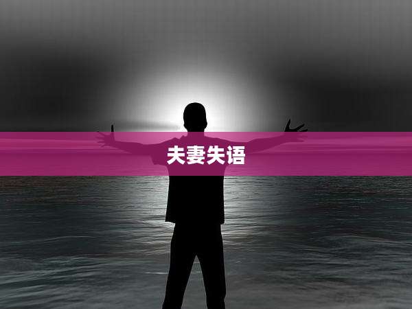夫妻失语
