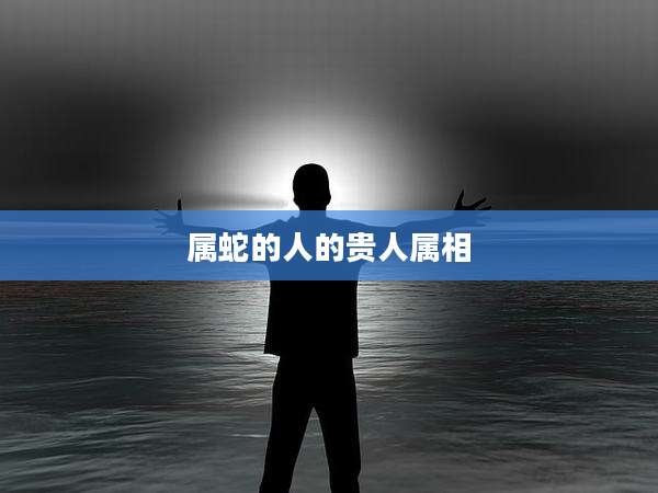 属蛇的人的贵人属相