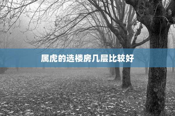 属虎的选楼房几层比较好