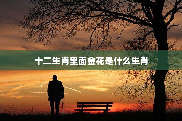 十二生肖里面金花是什么生肖