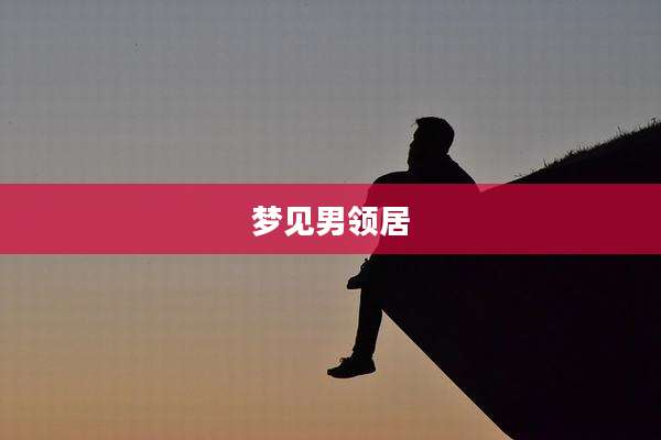 梦见男领居