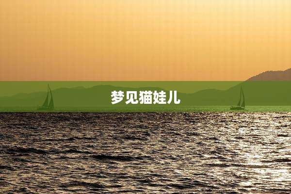 梦见猫娃儿