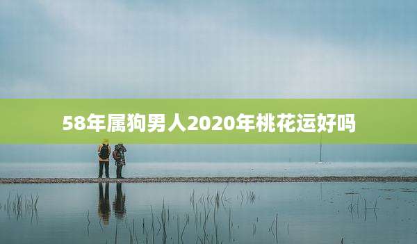 58年属狗男人2020年桃花运好吗