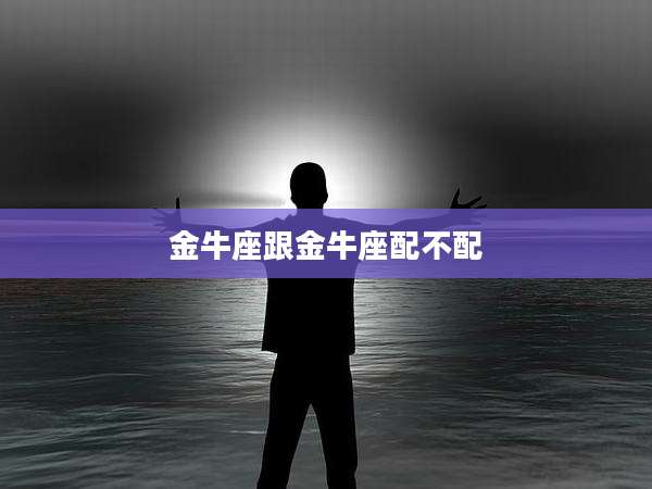 金牛座跟金牛座配不配