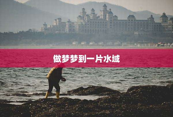 做梦梦到一片水域