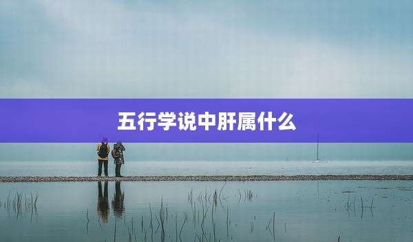 五行学说中肝属什么
