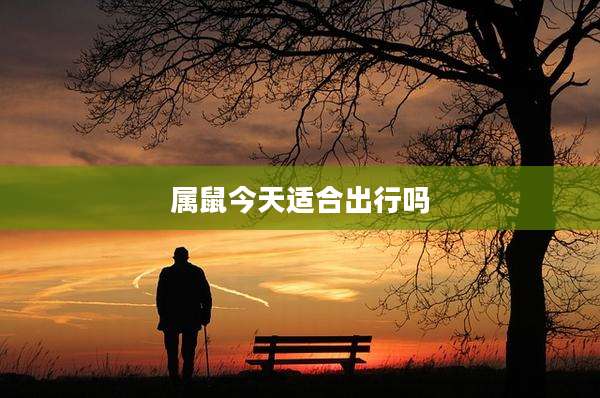 属鼠今天适合出行吗