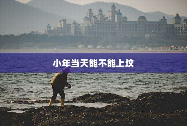 小年当天能不能上坟