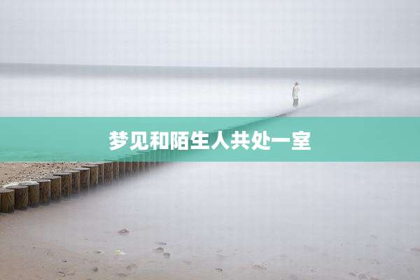 梦见和陌生人共处一室