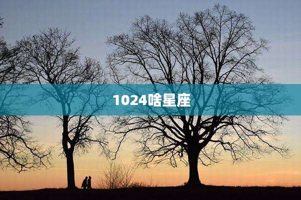 1024啥星座