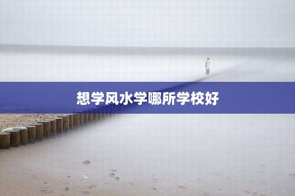 想学风水学哪所学校好