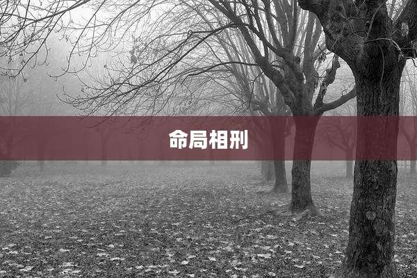 命局相刑