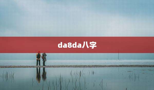 da8da八字