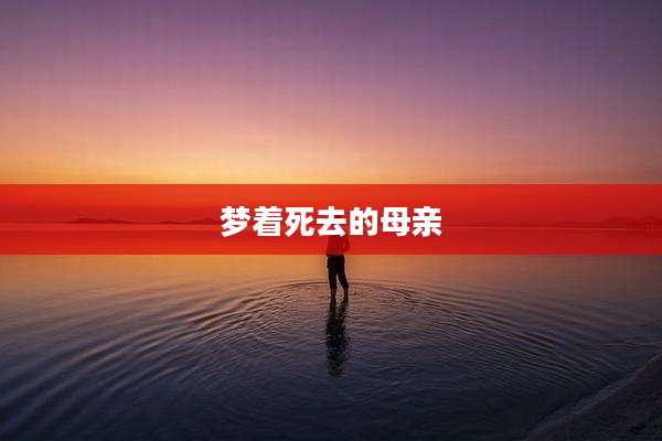 梦着死去的母亲