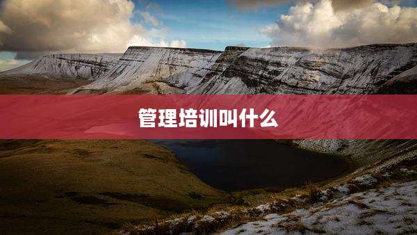 管理培训叫什么