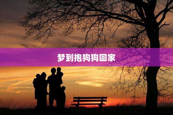 梦到抱狗狗回家