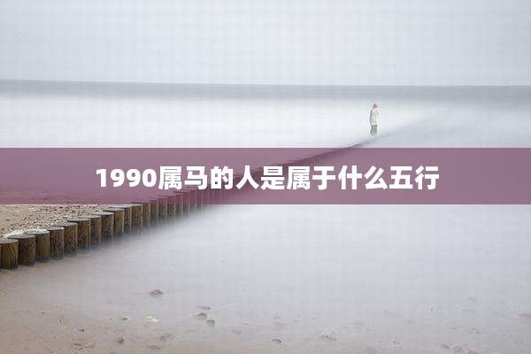 1990属马的人是属于什么五行