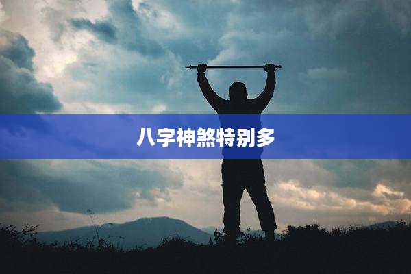 八字神煞特别多