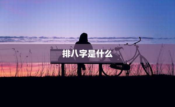 排八字是什么