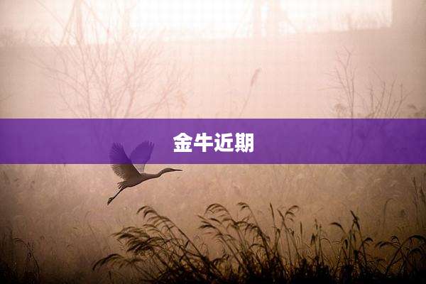 金牛近期