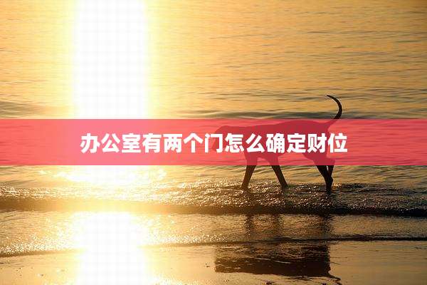 办公室有两个门怎么确定财位