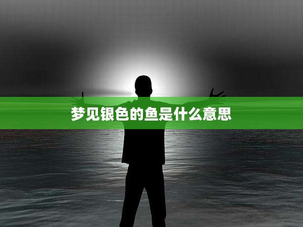 梦见银色的鱼是什么意思