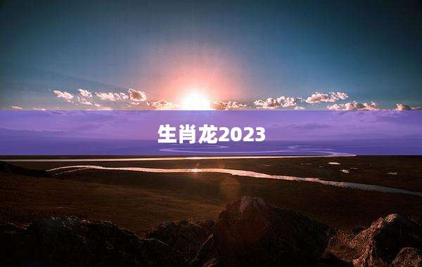 生肖龙2023