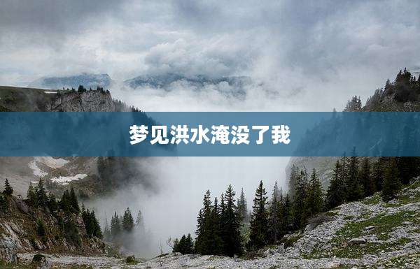 梦见洪水淹没了我