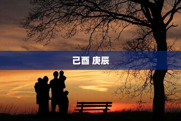 己酉 庚辰