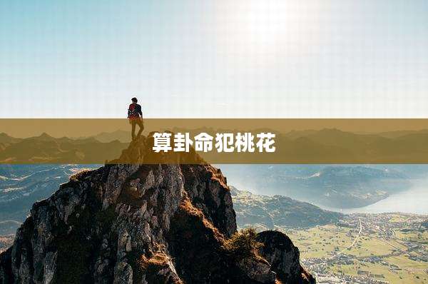 算卦命犯桃花