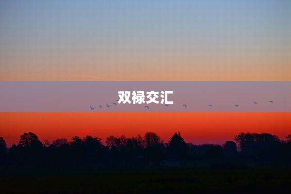 双禄交汇