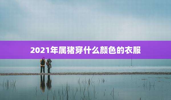 2021年属猪穿什么颜色的衣服