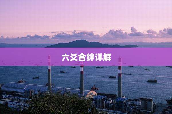 六爻合绊详解