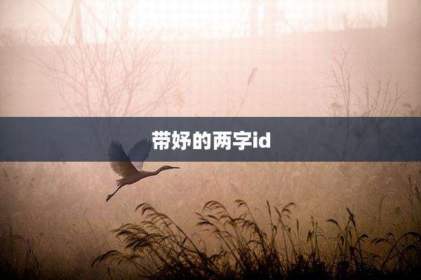 带妤的两字id