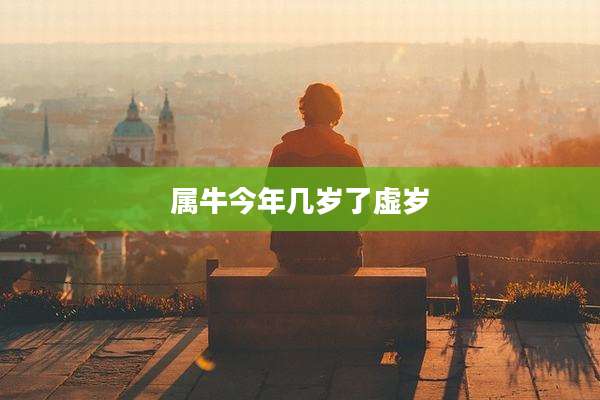 属牛今年几岁了虚岁