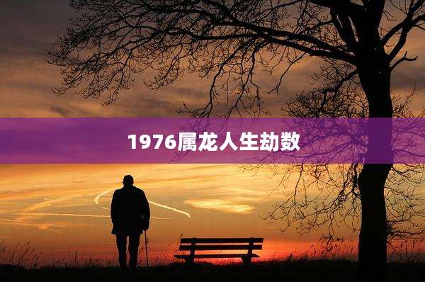 1976属龙人生劫数