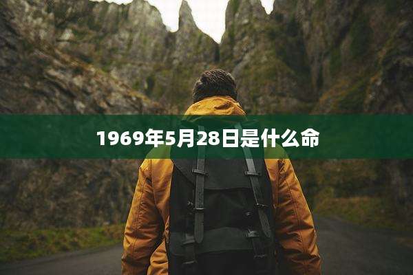 1969年5月28日是什么命