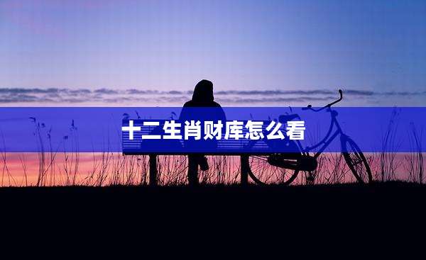 十二生肖财库怎么看