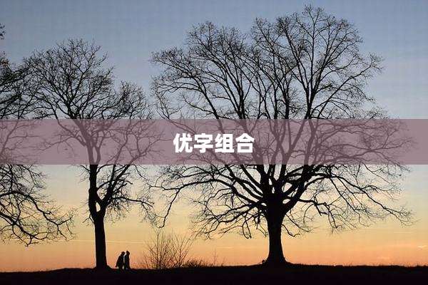 优字组合