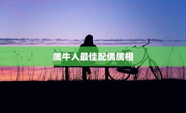 属牛人最佳配偶属相