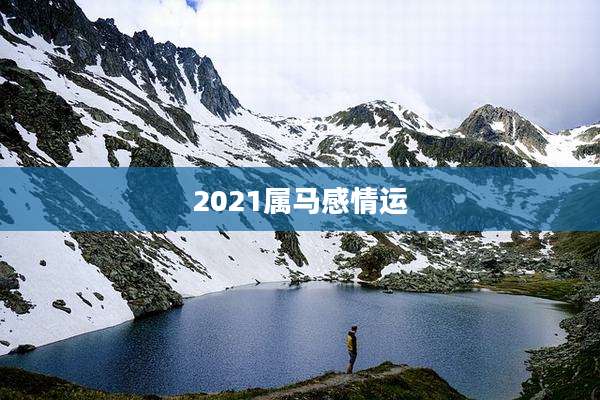 2021属马感情运