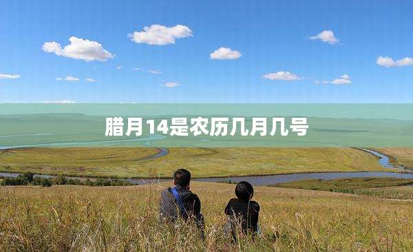 腊月14是农历几月几号