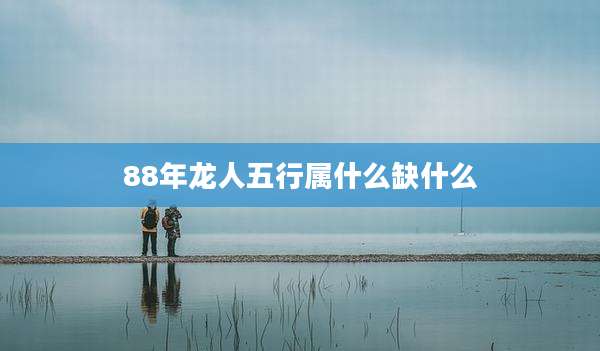 88年龙人五行属什么缺什么