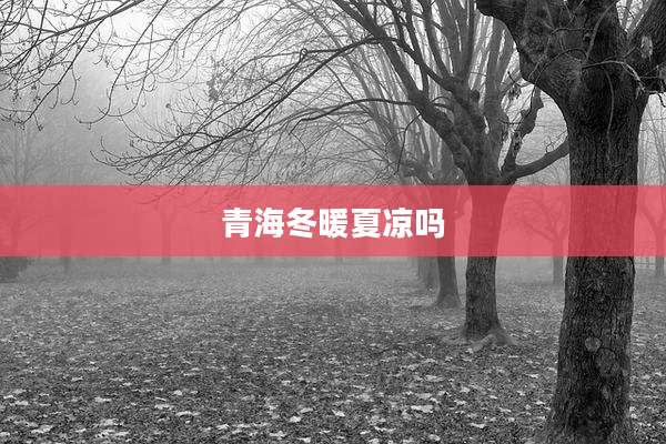 青海冬暖夏凉吗